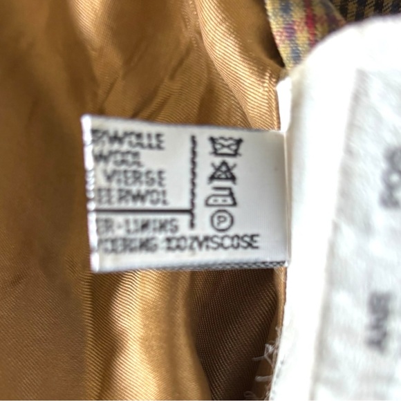 Hugo Boss vintage Corleone check plaid Vitale Barberis Caronico wool blazer | 42 - Picture 15 of 15